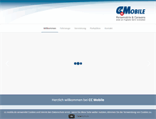 Tablet Screenshot of cc-mobile.de